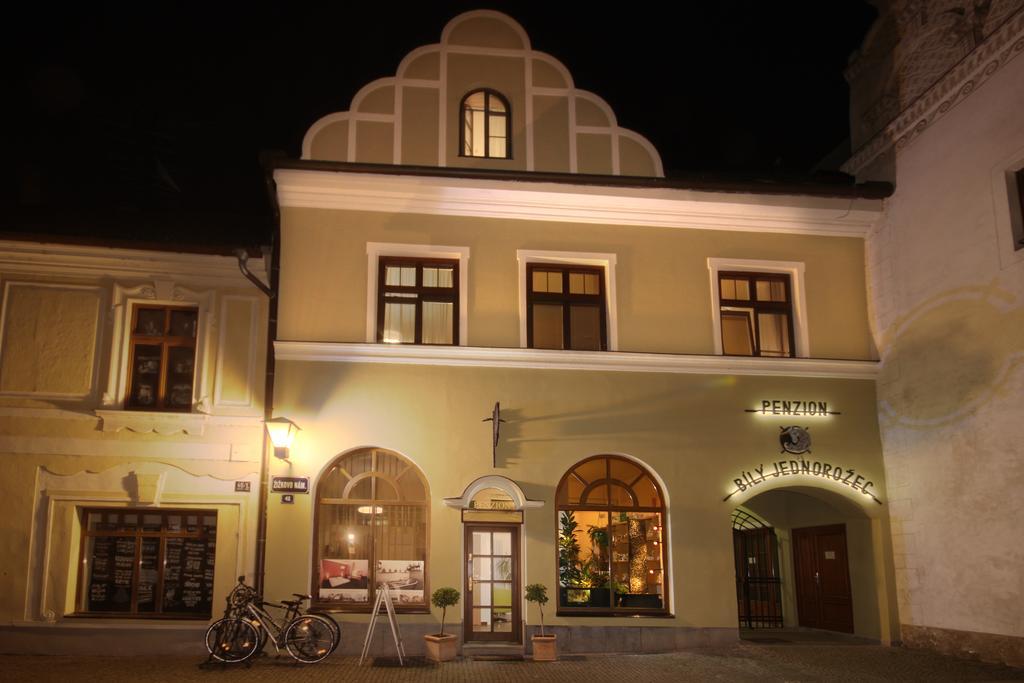 Hotel Bily Jednorozec Třeboň Kültér fotó