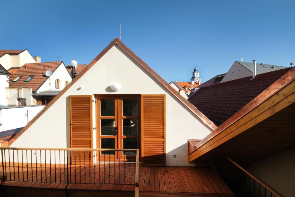 Hotel Bily Jednorozec Třeboň Szoba fotó